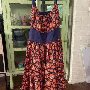 Disney Dress Shop Orange Bird Dress Plus 1X